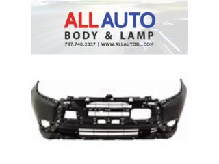 MITSUBISHI OUTLANDER 16-18 Cover Bumper Delantero  Puerto Rico All Auto Body & Lamp LLC