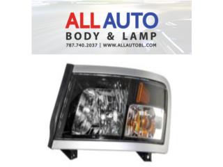 DODGE DAKOTA 08-11 Foco Delantero Izq. negro Puerto Rico All Auto Body & Lamp LLC
