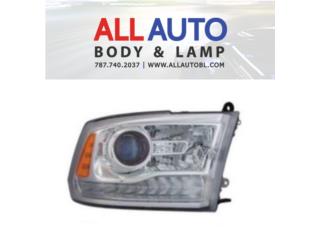 DODGE RAM 13-15 Foco Delantero Der. Clear Puerto Rico All Auto Body & Lamp LLC