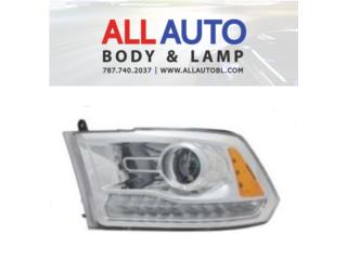 DODGE RAM 13-15 Foco Delantero Izq. Clear Puerto Rico All Auto Body & Lamp LLC