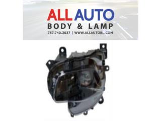 JEEP CHEROKEE 14-17 Foco Delantero Izq. Negro Puerto Rico All Auto Body & Lamp LLC