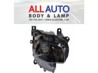 JEEP CHEROKEE 14-17 Foco Delantero Der. Negro Puerto Rico All Auto Body & Lamp LLC