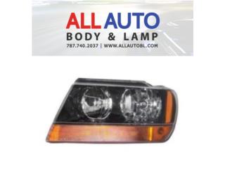 JEEP GRAND CHEROKEE 99-04 Foco Delantero Izq. Puerto Rico All Auto Body & Lamp LLC