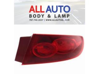 MAZDA 3 04-06 Foco Trasero Derecho Sedan Red Puerto Rico All Auto Body & Lamp LLC