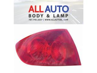 MAZDA 3 04-06 Foco Trasero Izquierdo Sedan Red Puerto Rico All Auto Body & Lamp LLC