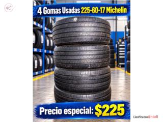 Juego de Gomas Usadas 225-60-17 , Puerto Rico
