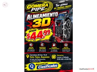 Alineamiento 3D Alfrente  Puerto Rico GOMERA PIPE.COM