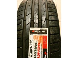 Hankook Ventus 235/60R17  Puerto Rico CENTRO GOMAS SAVARONA