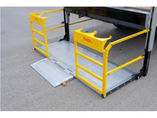 Rampas el elevadores hidr�ulicos para almacen Puerto Rico FG Distributors