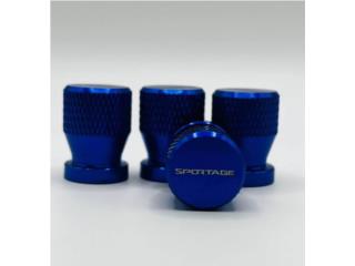AIRCAPS EN AZUL DE KIA SPORTAGE Puerto Rico JRT Auto Interiors