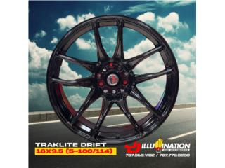 TRAKLITE DRIFT 18x9.5 5-100/114 Puerto Rico JJ Wheels and Tires