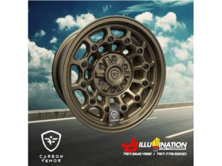 AROS CARBON ARMOR 17 BRONZE 6-139 + 6-135 Puerto Rico JJ Wheels and Tires