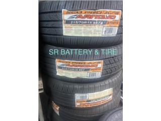 GOMAS NUEVAS P215/70R15 ARROYO HT a $89.95 Puerto Rico S.R. Battery & Tire LLC