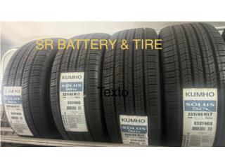 GOMAS NUEVAS P225/4517 KUMHO a $124.95 + IVU  Puerto Rico S.R. Battery & Tire LLC