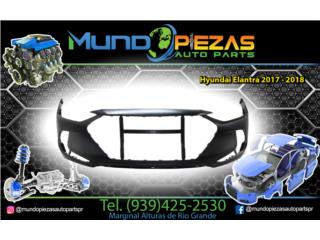 BUMPER Hyundai ELANTRA 2017 - 2018 Puerto Rico CARZ BODY PARTS & MUNDO PIEZAS Auto Parts