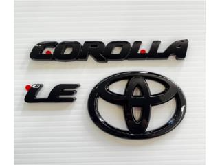  COVER DE EMBLEMA COROLLA LE GLOSS Puerto Rico JRT Auto Interiors