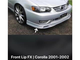FRONT LIP COROLLA 01-02 Puerto Rico MIKE'S H.I.D.