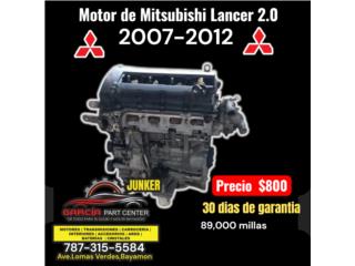 Motor de Mitsubishi Lancer  2008 al 2012 Puerto Rico Garc�a Part Center