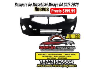 Bumper de Mitsubishi Mirage G4 Nuevos  Puerto Rico Garc�a Part Center