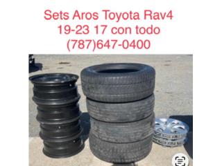 Aros 17 RAV4 19-23. Con gomas , Puerto Rico