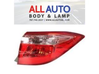 TOYOTA COROLLA 14-16 foco Trasero Derecho Puerto Rico All Auto Body & Lamp LLC