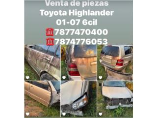 Toyota higlander transmisi�n 01-07 Puerto Rico ALLISON BODY PARTS