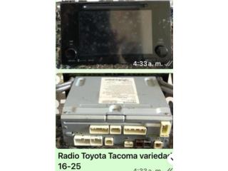 Radio Toyota tacoma 16-25 variedad, Puerto Rico