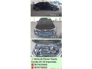 Focos delanteros Toyota Corolla 20-25 Puerto Rico ALLISON BODY PARTS