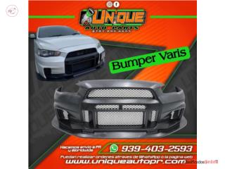 Bumper Delantero Lancer Varis 08-17  Puerto Rico UNIQUE AUTO PARTS