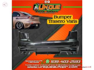 Bumper Trasero Lancer Varis 08-17  Puerto Rico UNIQUE AUTO PARTS