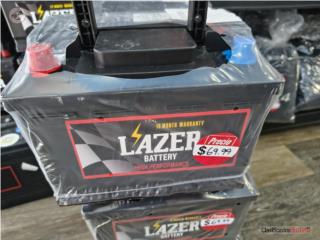 Bater�a con 600 cca  Lazer 1 a�o de garantia Puerto Rico Garc�a Part Center