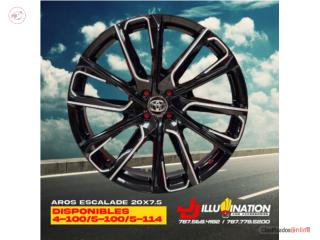 AROS ESCALADE 20 5-100 NEGRO MILLING  Puerto Rico JJ Wheels and Tires