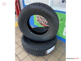 GOMAS NUEVAS P265/70R17 ROADTRACK  AT$165.00+ Puerto Rico S.R. Battery & Tire LLC