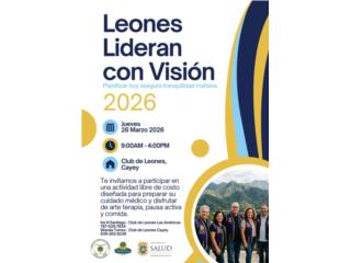 Feria de Salud Leones Lideran con Vision