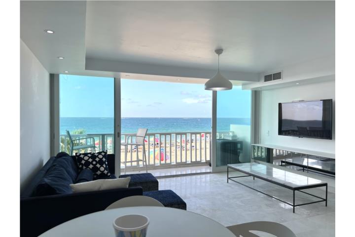 Modern furnished beachfront oasis, Full gen. , Condominio-Stella Maris