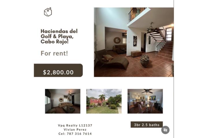 Urbanizacion-Haciendas de Golf y Playa Haciendas del golf y playa Casa en Cabo Rojo