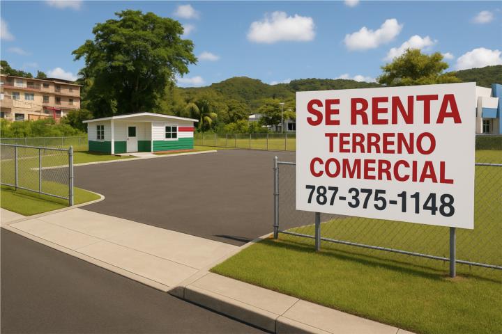 Barrio-Bairoa Terreno comercial en Renta-Entrada del pueblo Solar/Finca en Aguas Buenas