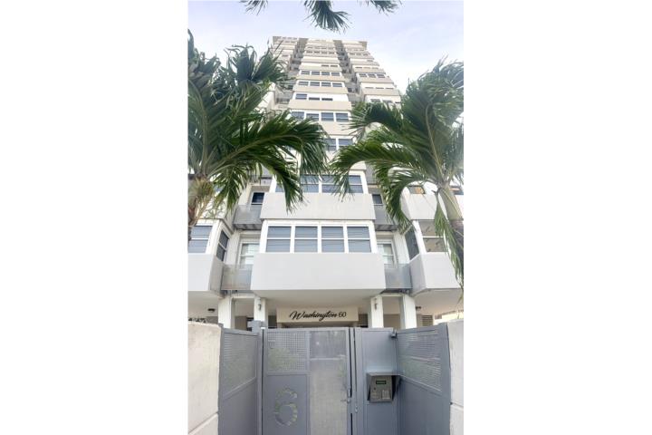 Condominio-Washington 60 CONDADO Cond Washington 60 Apartamento en San Juan - Condado-Miramar
