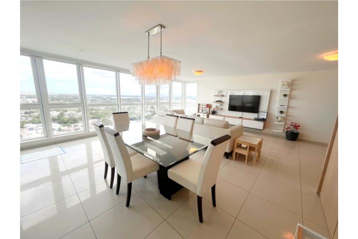 Condominio-Aquablue Moderno super amplio piso 26 Apartamento en San Juan - Hato Rey