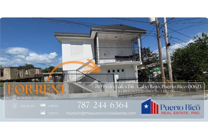 Barrio-Pedernales En Alquiler  Bo. Pedernales Cabo Rojo PR Casa en Cabo Rojo