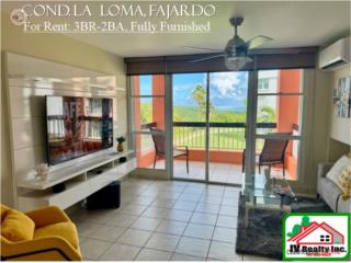 Cond. LA LOMA, 3hab-2b Amueblado! 