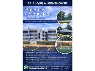 Balcones de Monte Real | Penthouse | Carolina