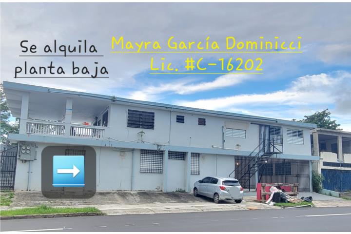 Urbanizacion-Venus Gardens SE ALQUILA PRIMERA PLANTA URB. VENUS GARDENS Casa en San Juan - Río Piedras