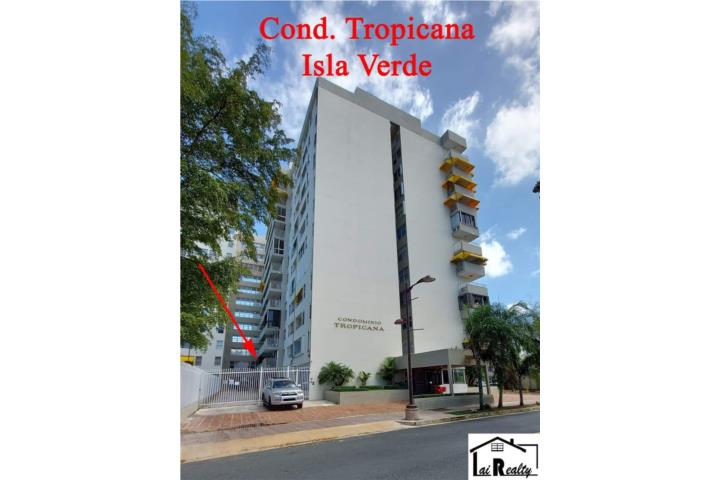 Condominio-Tropicana Cond. Tropicana - 2do piso amueblado 1 pkg Apartamento en Carolina - Isla Verde