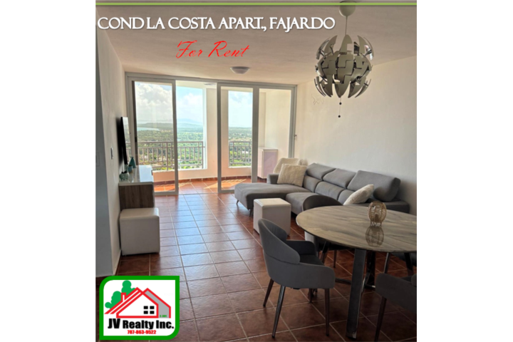Condominio-La Costa LA COSTA 3HAB-2BA HERMOSA VISTA! Apartamento en Fajardo