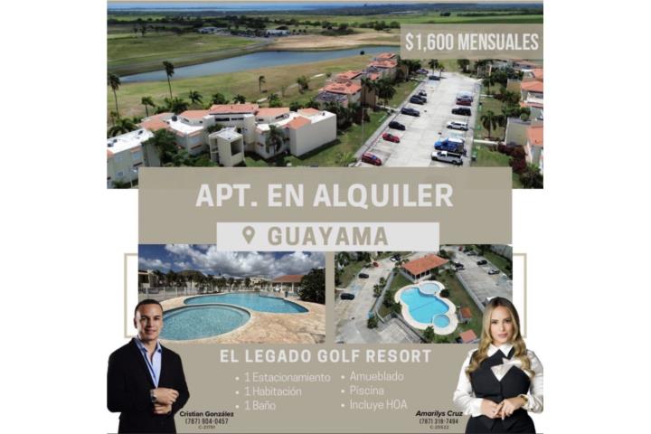 Renta Apartamento El Legado Golf Resort