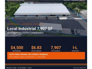 Industrial 7,907SF PR-52 Permisos OGPe Comple