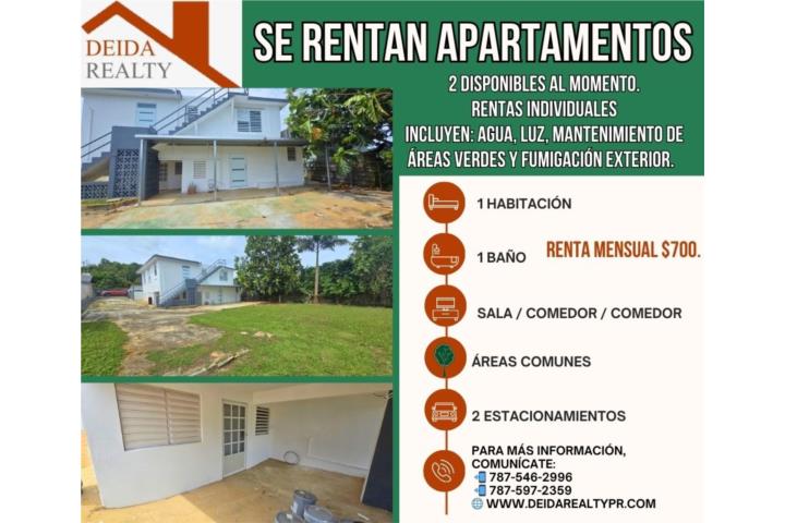 APARTAMENTO EN RENTA EN ISABELA,TODO INCLUIDO