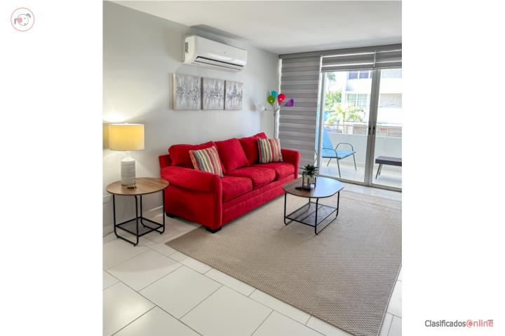 Furnished 1 Bed 1 Bath @ Condado