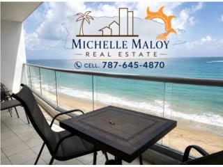 *** BEACHFRONT ON HIGH FLOOR + FULL GEN BLDG